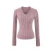 V-Leader Split Long Sleeve Top
