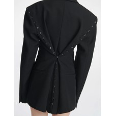Buckle splicing small suit