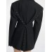 Buckle splicing small suit