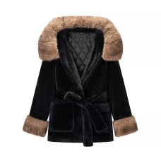 Hairy cotton jacket