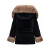 Hairy cotton jacket