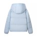 Hooded hand stuffed cotton jacket