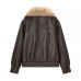 Detachable leather jacket