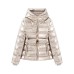 Tailored windproof hooded skiing suit cotton jacket