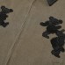 Embroidered Little Bear Washed Detroit Jacket Coat