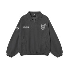Collar jacket men's and women's canvas jacket
