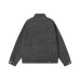 Loose PU leather jacket