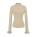 Half high neck women's autumn and winter tight fitting top