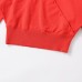 Round neck long sleeved double-layer knitted top