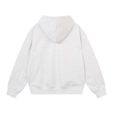Street Style Men's Hoodie, Simple Solid Color Casual Loose Fit Sweatshirt for Men