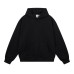 Street Style Men's Hoodie, Simple Solid Color Casual Loose Fit Sweatshirt for Men