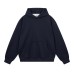Street Style Men's Hoodie, Simple Solid Color Casual Loose Fit Sweatshirt for Men