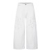 Men's straight leg jeans, solid color graffiti, loose and trendy brand, versatile men's pants