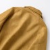 Tailored suede effect pilot jacket