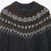 Jacquard knitted sweater