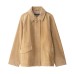 Casual Velvet-Texture Leather Jacket for Women