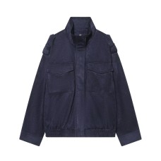 Suede texture imitation leather jacket jacket
