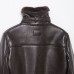 Double sided faux fur jacket jacket