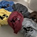 Omalai Casual Loose Round Neck Cartoon Dog Jacquard Knitwear for Women