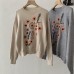 Fair Isle Knit Sweater, Thickened Soft Crewneck Pullover, Women's Knit Top for Layering or Outerwear
