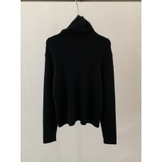 High Neck Knit Sweater for Women, Loose Vertical Ribbed Thickened Top, Inner Layered Pullover High Neck Knit Sweater for Women, Loose Vertical Ribbed Thickened Top, Inner Layered Pullover