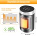 Home touch screen remote control heater desktop electric heater small solar heater