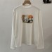 Stand Collar Printed Long Sleeve T-Shirt Women Slim Fit Versatile Innerwear Top