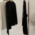 Printed Round Neck Basic Tee Autumn Winter Loose Casual Long Sleeve Inner Layer T-Shirt Top