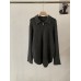 Euramale Half-Zip Knit Sweater Women's Mid-Length Casual Long Sleeve Pullover