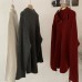 Euramale Half-Zip Knit Sweater Women's Mid-Length Casual Long Sleeve Pullover