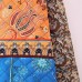 Colorful Patchwork Floral Cotton Coat for Women