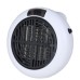 Home office desktop small wall mounted dual-purpose circular portable electric heater Home office desktop small wall mounted dual-purpose circular portable electric heater