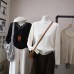 Lace Spliced V-Neck Slim-Fitting Versatile Women's Knit Top