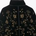 Stiff velvet texture cotton jacket
