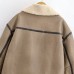 Fur one-piece coat