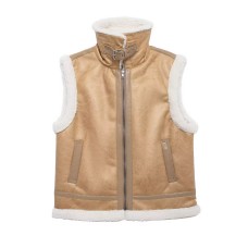 Fur integrated vest