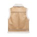 Fur integrated vest