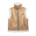 Fur integrated vest