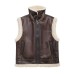 Fur integrated vest