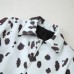 Irregular printed jacket short jacket