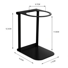 Foldable Aluminum Alloy Coffee Stand - Portable Drip Holder for Espresso & Pour-Over, Perfect for Camping & Travel