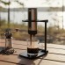 Foldable Aluminum Alloy Coffee Stand - Portable Drip Holder for Espresso & Pour-Over, Perfect for Camping & Travel