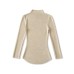 Semi-High Neck Lightweight Knit Long Sleeve Base Layer Elastic Slim Fit Solid Color Curved Hem Top Semi-High Neck Lightweight Knit Long Sleeve Base Layer Elastic Slim Fit Solid Color Curved Hem Top