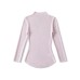 Semi-High Neck Lightweight Knit Long Sleeve Base Layer Elastic Slim Fit Solid Color Curved Hem Top Semi-High Neck Lightweight Knit Long Sleeve Base Layer Elastic Slim Fit Solid Color Curved Hem Top