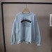 Cute Cartoon Embroidered Fleece-Lined Loose Casual Hoodie for Women