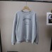 Casual Loose Fleece Lined Hoodie with Letter Print Round Neck Style Women's Sweatshirt