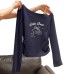 Cute Cartoon Top for WomenSpring and Autumn New Style Sweet and Spicy LookOff-Shoulder DesignVersatile and Youthful