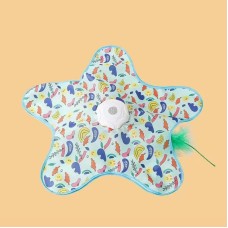 Interactive Hide and Seek Cat Toy with Motion-Activated Mouse, Squeaky Sounds & Surprise Feathers for Kittens