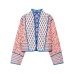 Double sided printed cotton short cotton clothing