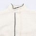 Contrast trimmed pilot jacket